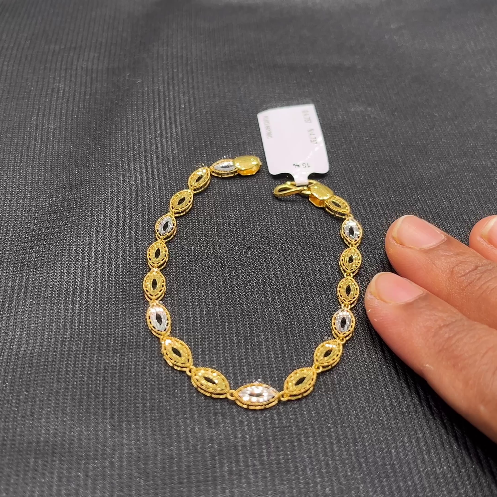 Anu Jewellers 4.757gms Bracelets 22K Yellow Gold