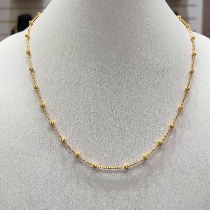 RS BROTHERS 7.156gms CHAINS 22K Yellow Gold