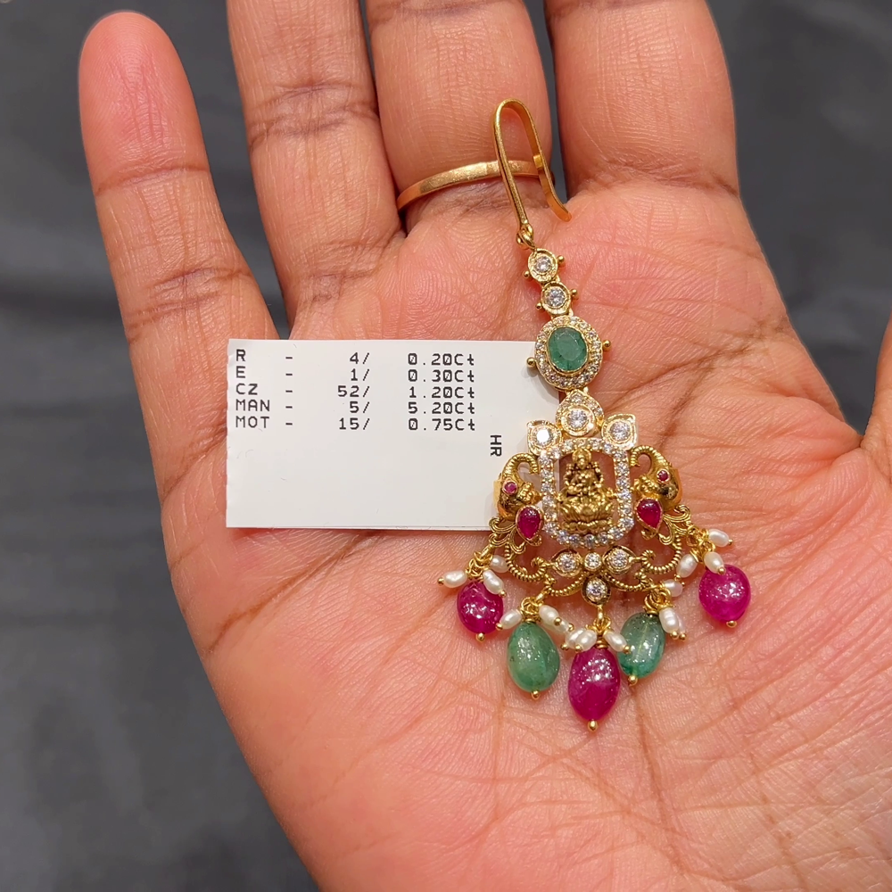 Anu Jewellers 5.77gms Papitabilla 22K Yellow Gold