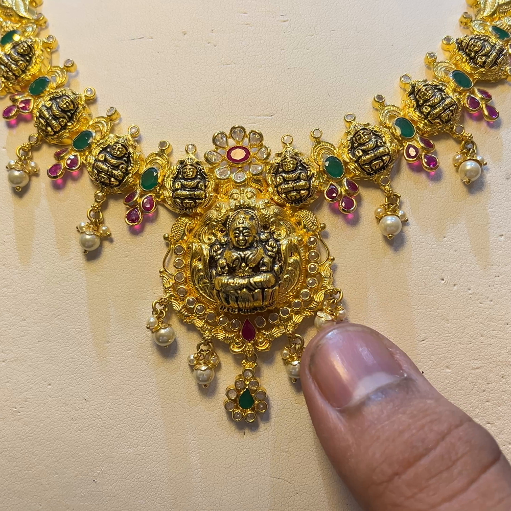 SOUTH INDIA 24.415gms NECKLACE 22K Yellow Gold