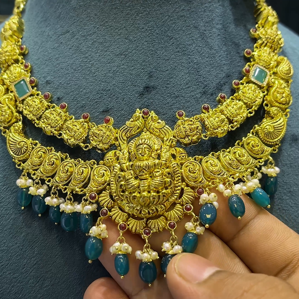 Kriya Jewellers 30.24gms NECKLACE 22K Yellow Gold