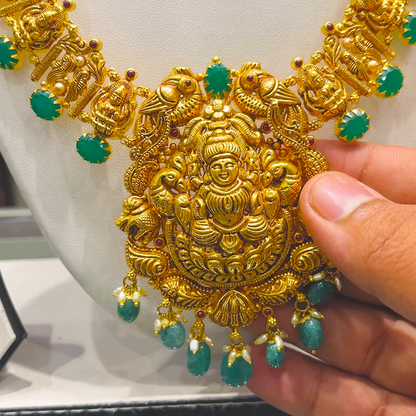 SOUTH INDIA 69.88gms HARAMS 22K Yellow Gold