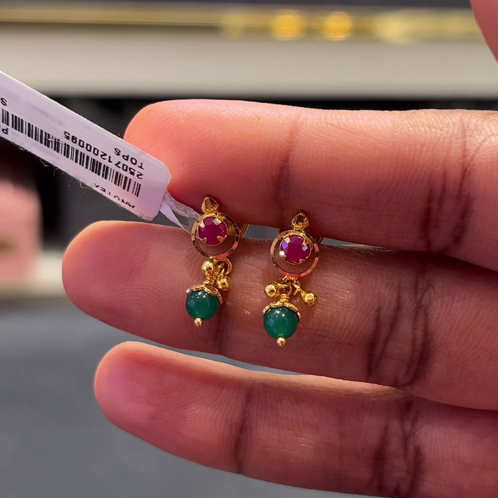 [make to order] 1.837gms EARRINGS 22K