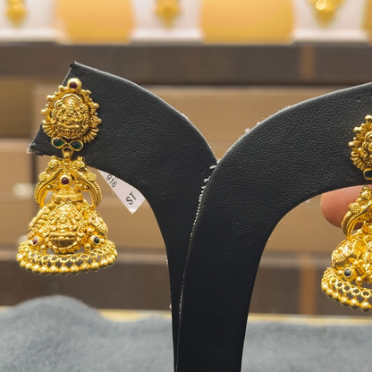 CHANDANA Brothers 11.7gms EARRINGS 22K Yellow Gold