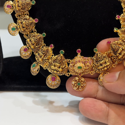 MUKUNDA JEWELLERS 68.2gms HARAMS 22K Yellow Gold