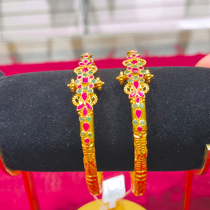 SOUTH INDIA 28.322gms BANGLES 22K Yellow Gold