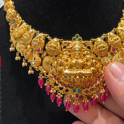 SOUTH INDIA 24.671gms NECKLACE 22K Yellow Gold