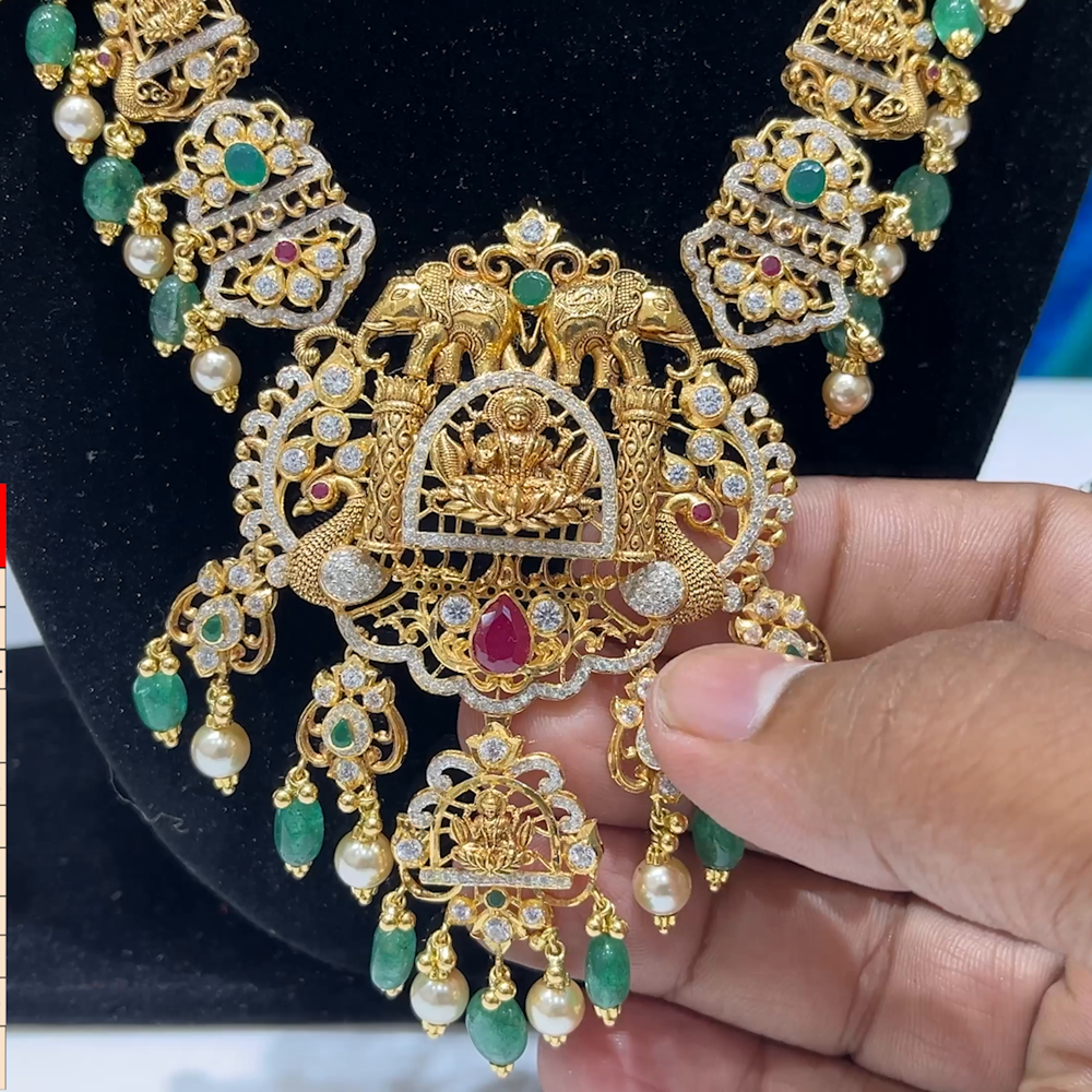 MUKUNDA JEWELLERS 71.336gms HARAMS 22K Yellow Gold