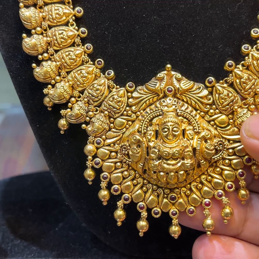 Gold necklace designs in 60 grams discount