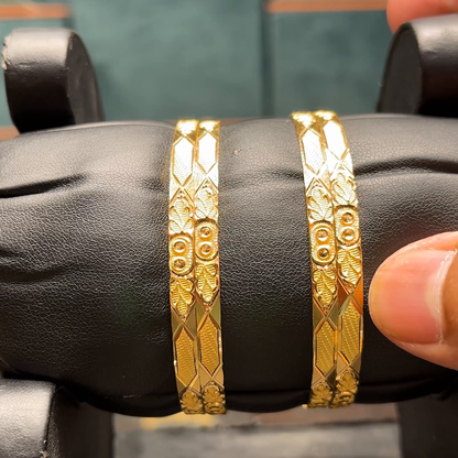 CMR 42.947gms BANGLES 22K Yellow Gold