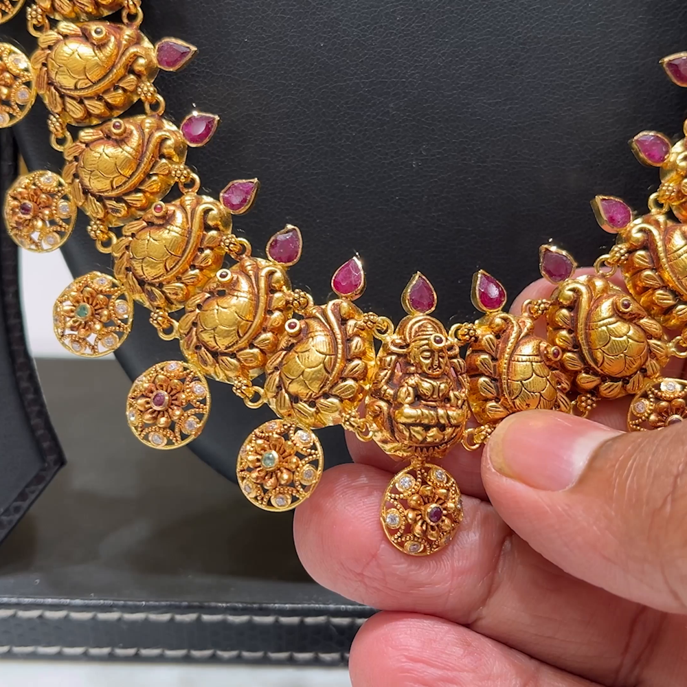 MUKUNDA JEWELLERS 81.853gms HARAMS 22K Yellow Gold