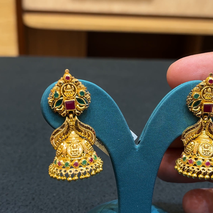 Chennai Shopping Mall 12.77gms EARRINGS 22K Yellow Gold