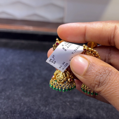 [make to order] 7.716gms EARRINGS 22K