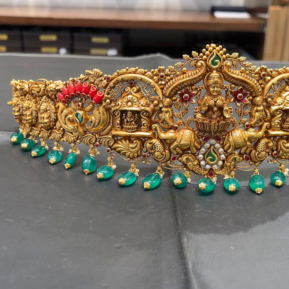 SOUTH INDIA 103.312gms VADDANAM 22K Yellow Gold