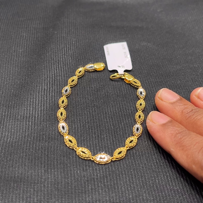 Anu Jewellers 4.757gms Bracelets 22K Yellow Gold