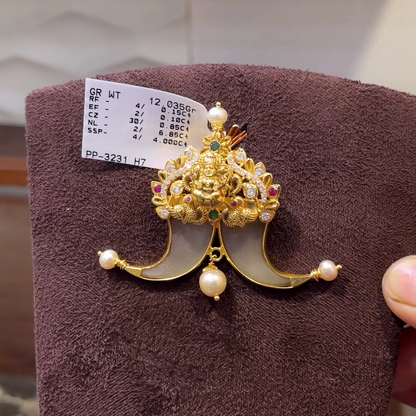 SRI RAM 9.645gms Pendent 22K Nakshi