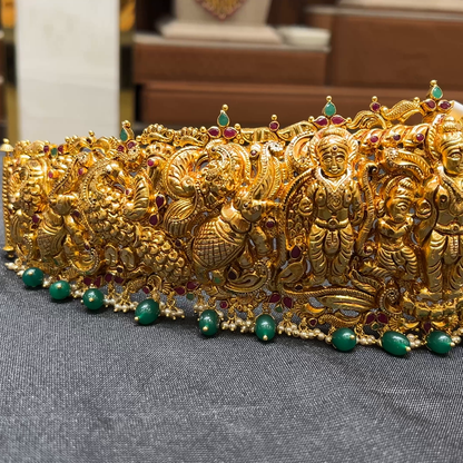 CMR 129.41gms VADDANAM 22K Nakshi