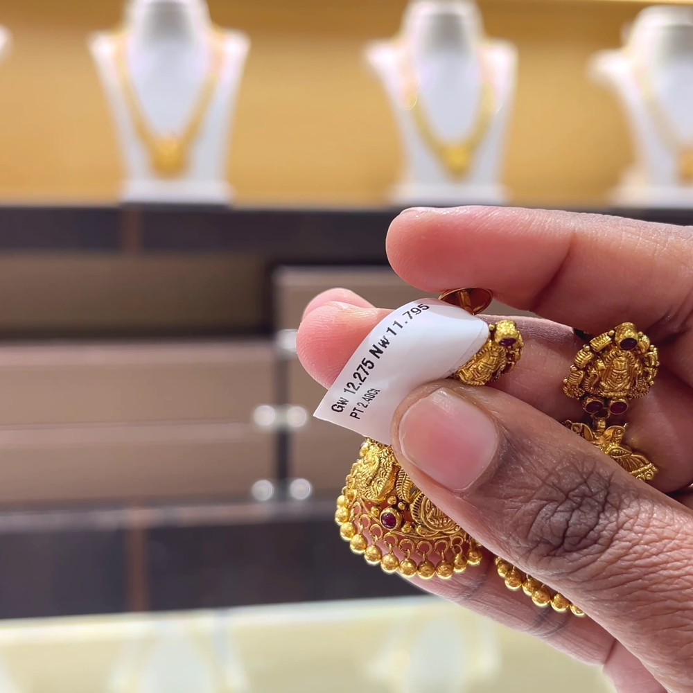 [make to order] 11.795gms EARRINGS 22K