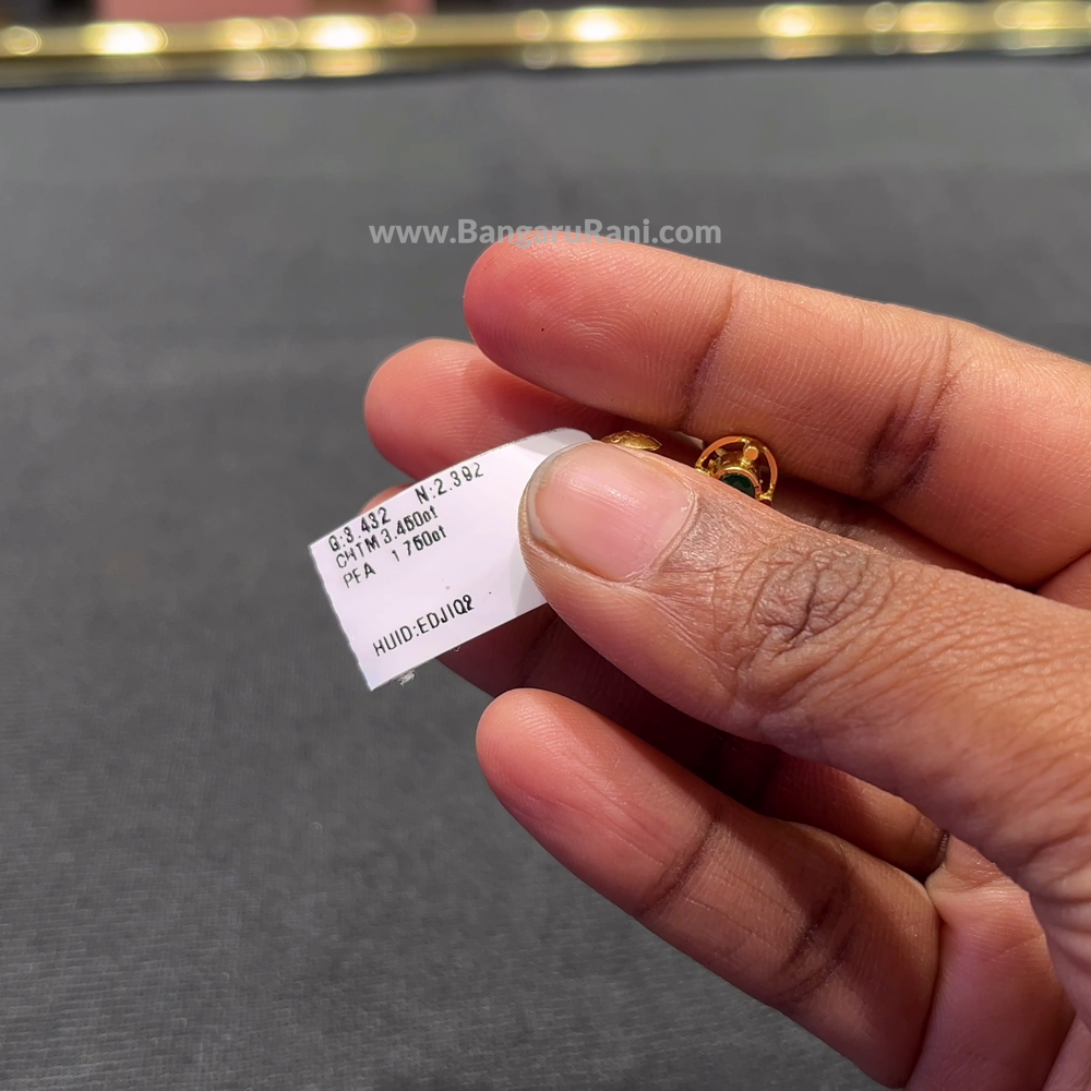 [make to order] 2.392gms EARRINGS 22K