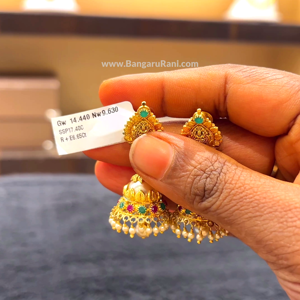 [make to order] 9.63gms EARRINGS 22K