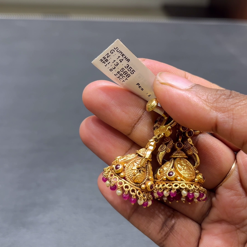 [make to order] 13.588gms EARRINGS 22K