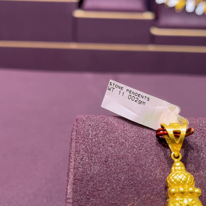 CMR 11.002gms Pendent 22K Yellow Gold