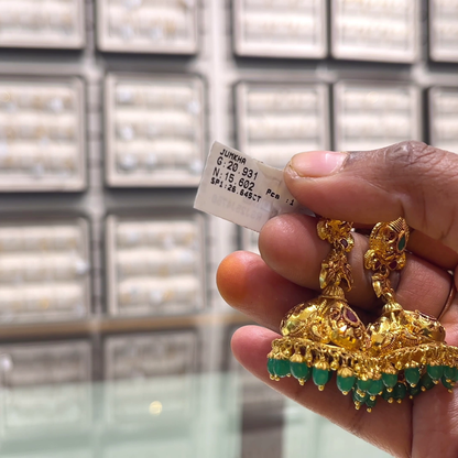 [make to order] 15.602gms EARRINGS 22K