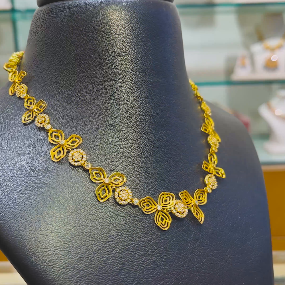 Anu Jewellers 11.67gms NECKLACE 22K Yellow Gold