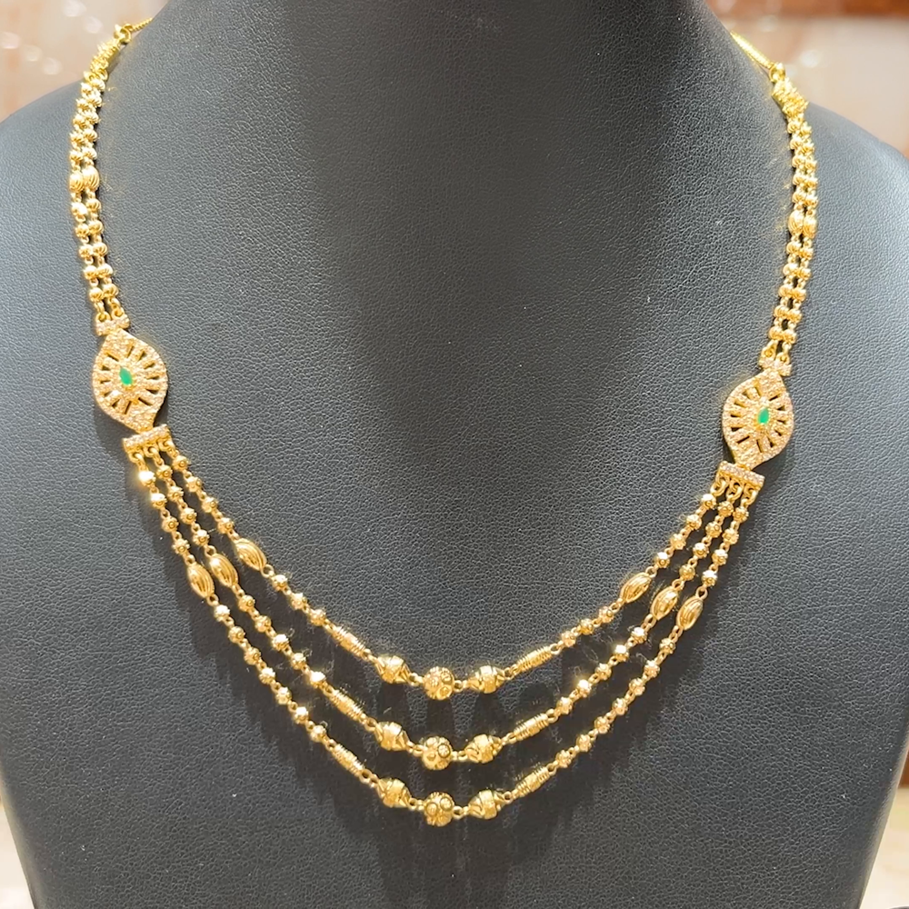 MUKUNDA JEWELLERS 23.575gms CHAINS 22K Yellow Gold