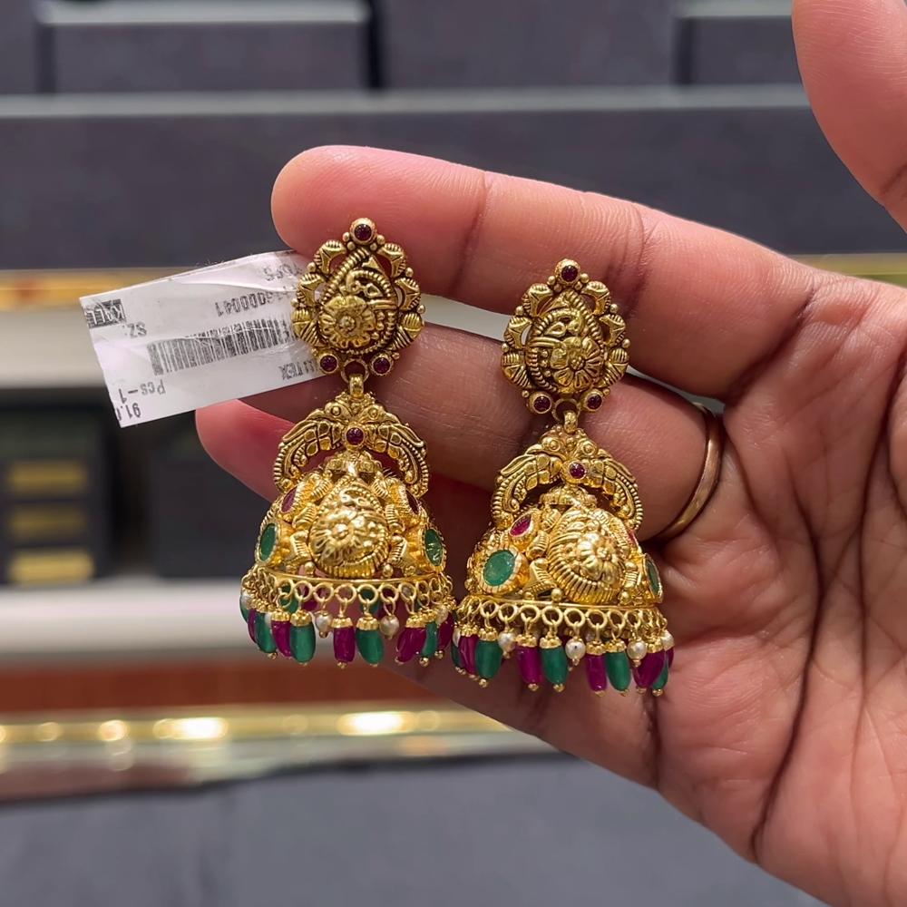 [make to order] 15.536gms EARRINGS 22K