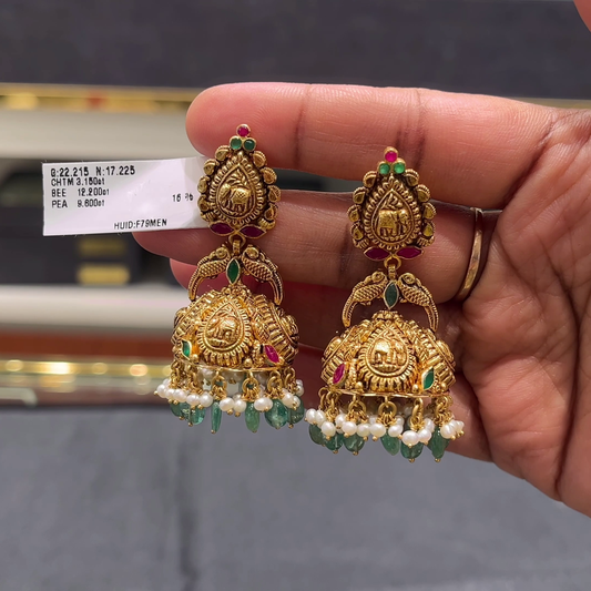 [make to order] 17.225gms EARRINGS 22K