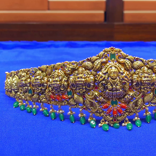 CMR 81.883gms VADDANAM 22K Nakshi