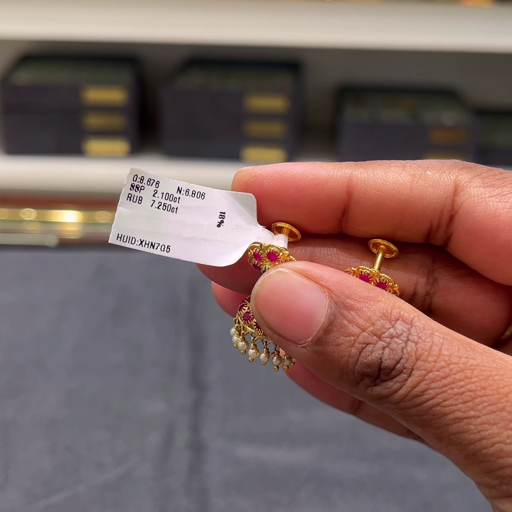 [make to order] 6.806gms EARRINGS 22K