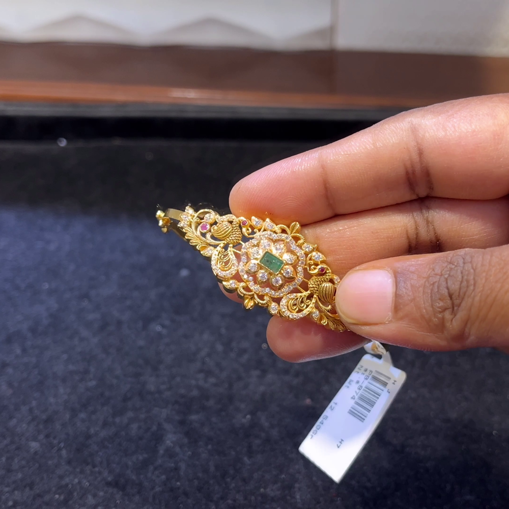 SRI RAM 12.54gms BANGLES 22K Yellow Gold