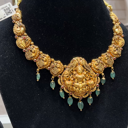 SOUTH INDIA 34.729gms NECKLACE 22K Yellow Gold