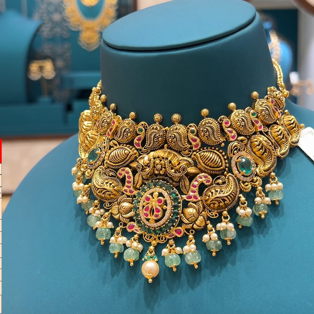 Diadora Donzel Navy Gold Necklace Golden Jewelry Shop Golden