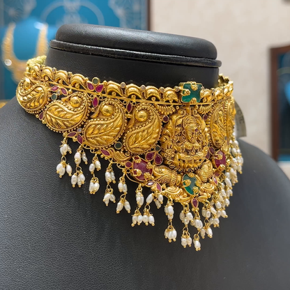 Chennai Shopping Mall 33.732gms CHOKER 22K Yellow Gold