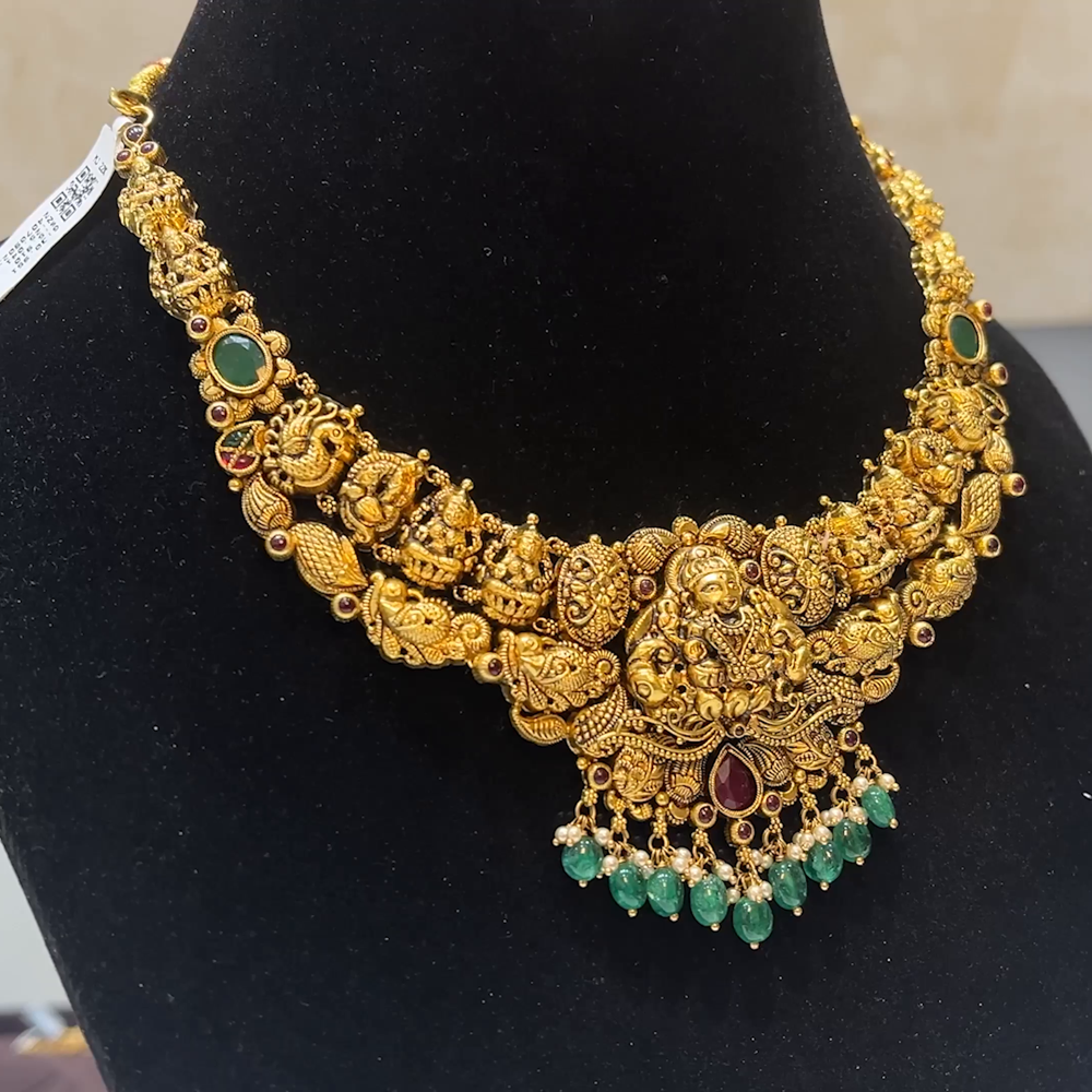 MUKUNDA JEWELLERS 25.041gms NECKLACE 22K Yellow Gold