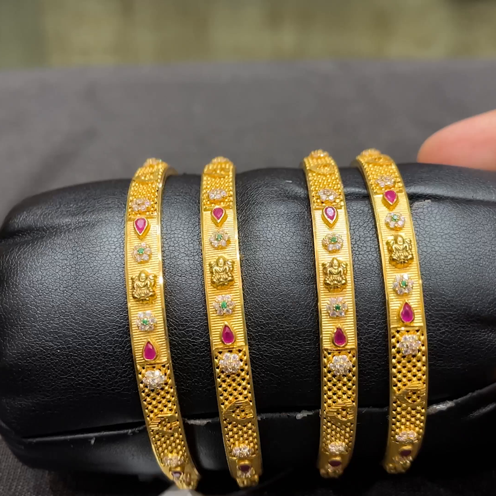 Bangles Waman Hari Pethe Jewellers Whp Bangles Gram Gold Jewellery