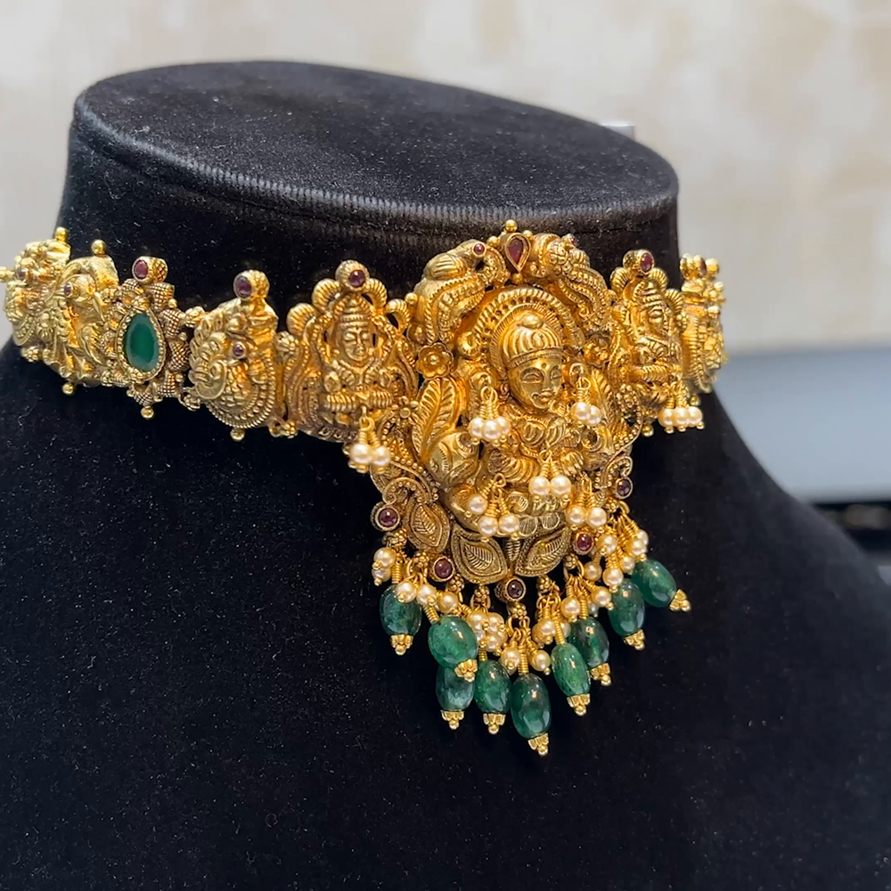 MUKUNDA JEWELLERS 22.593gms CHOKER 22K Yellow Gold