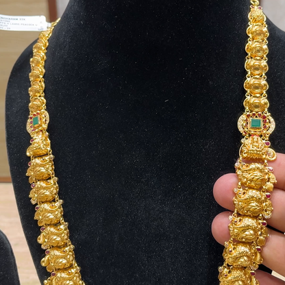 Chennai Shopping Mall 70.14gms HARAMS 22K Yellow Gold