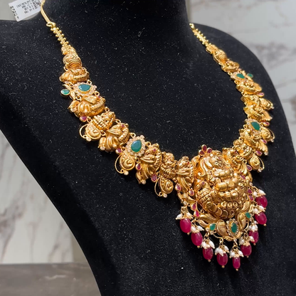 MUKUNDA JEWELLERS 37.365gms NECKLACE 22K Yellow Gold