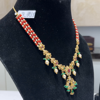 MUKUNDA JEWELLERS 24.05gms NECKLACE 22K Yellow Gold