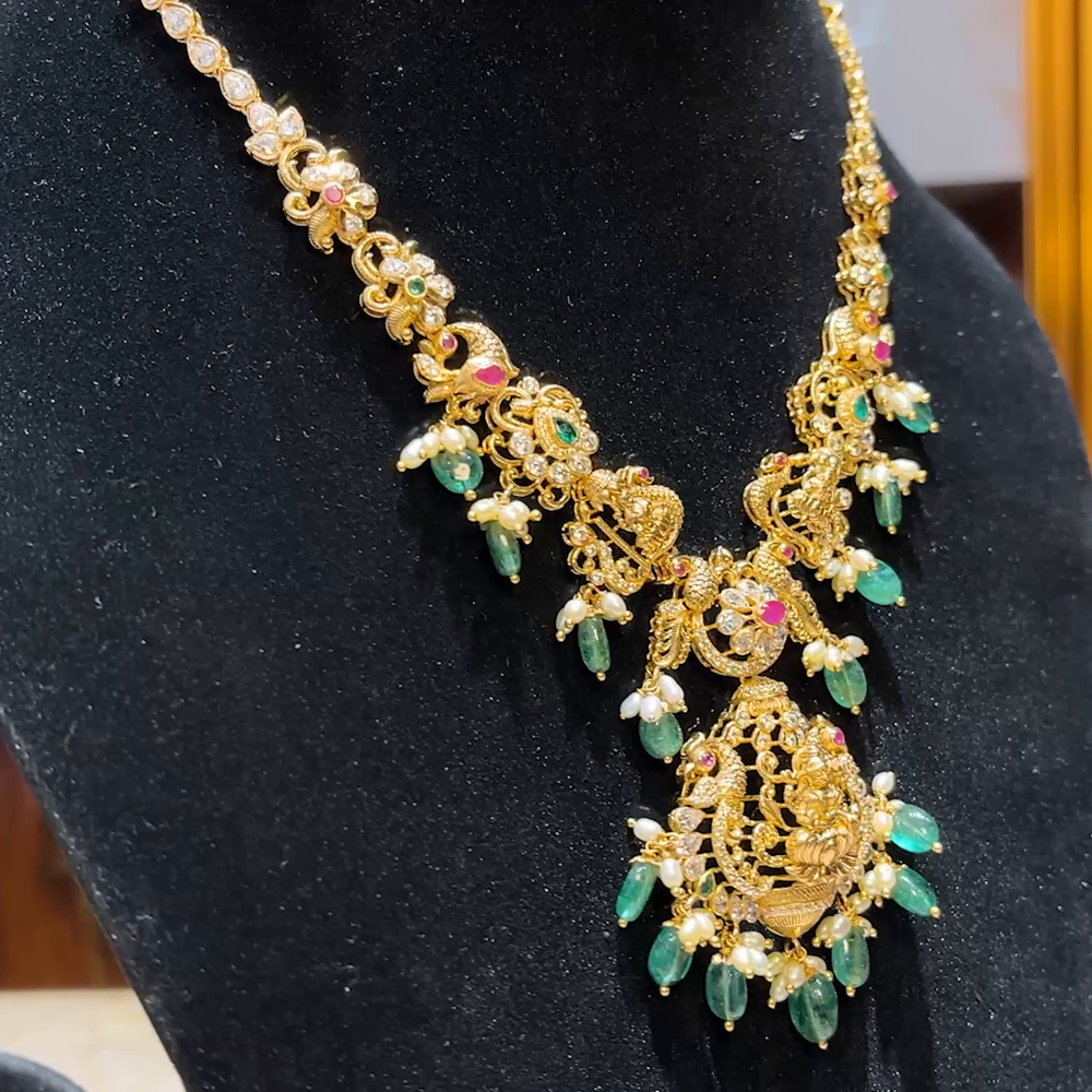 MUKUNDA JEWELLERS 37.253gms NECKLACE 22K Yellow Gold