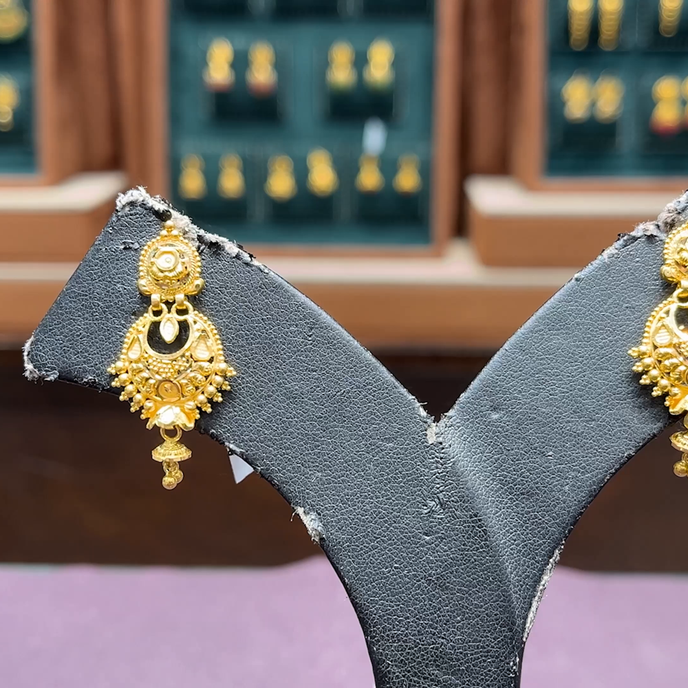 CMR 6.24gms EARRINGS 22K Yellow Gold