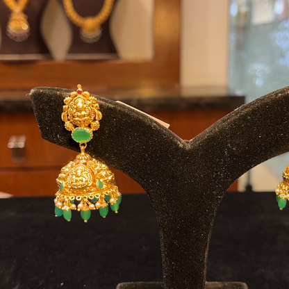 SRI RAM 15.41gms EARRINGS 22K Yellow Gold