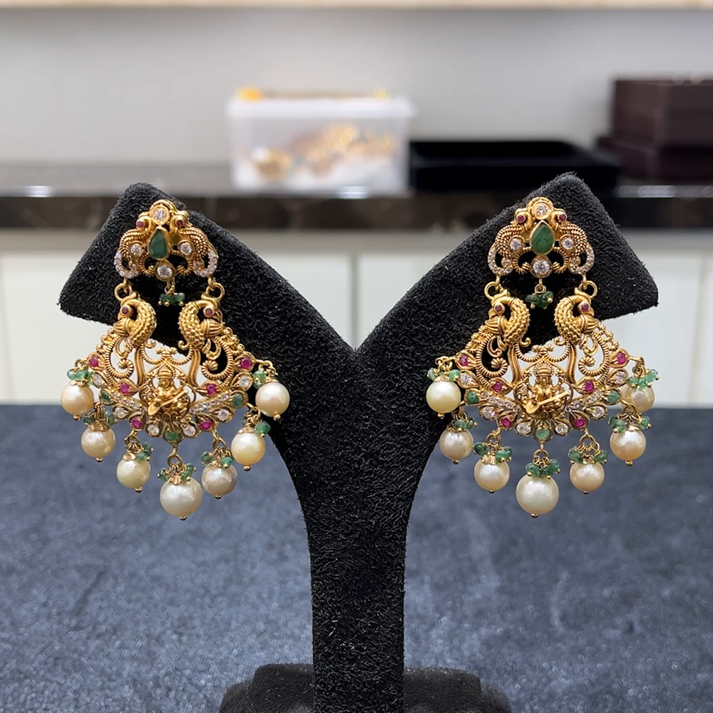 MUKUNDA JEWELLERS 23.94gms EARRINGS 22K Yellow Gold