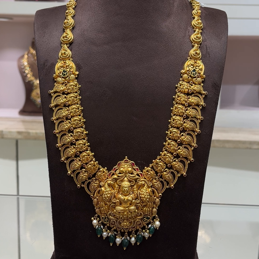 SwarnaKanchi 67.965gms HARAMS 22K Yellow Gold