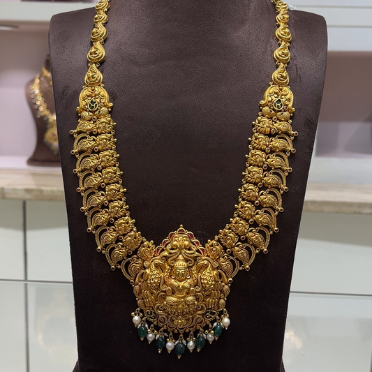 SwarnaKanchi 67.965gms HARAMS 22K Yellow Gold