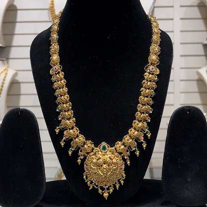 SOUTH INDIA 53.54gms HARAMS 22K Yellow Gold